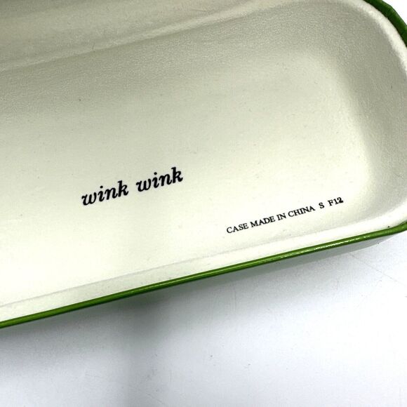 Kate Spade Hard Clamshell Eyeglasses Case Green - Picture 4 of 10